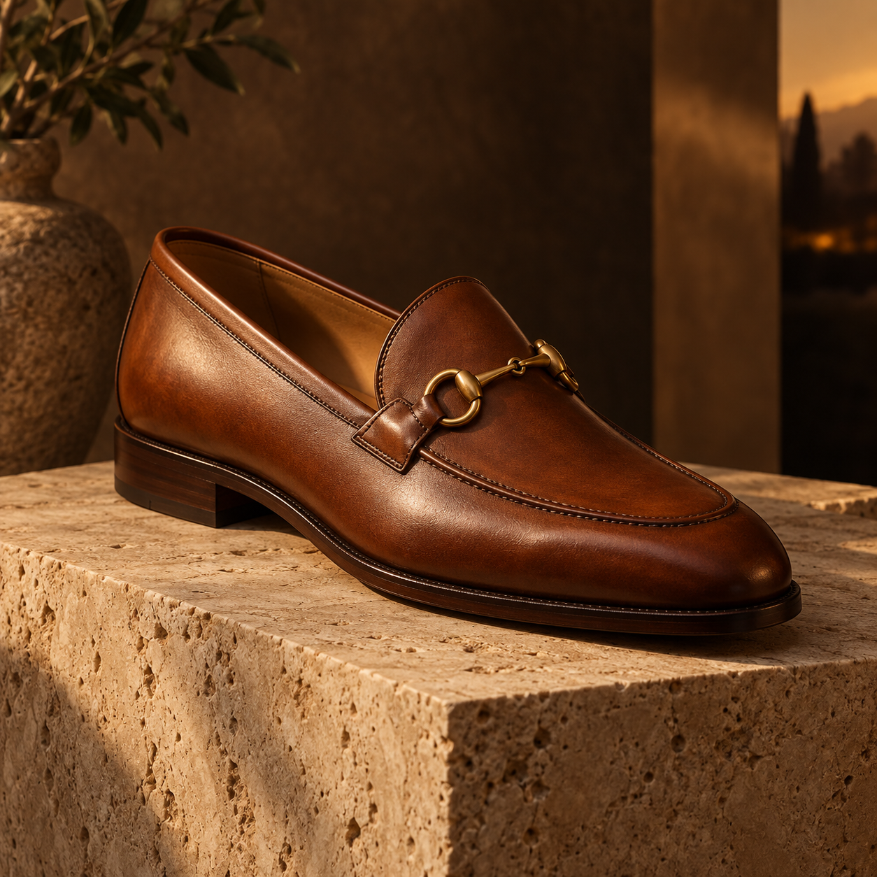 Burgundy Tassel Loafer